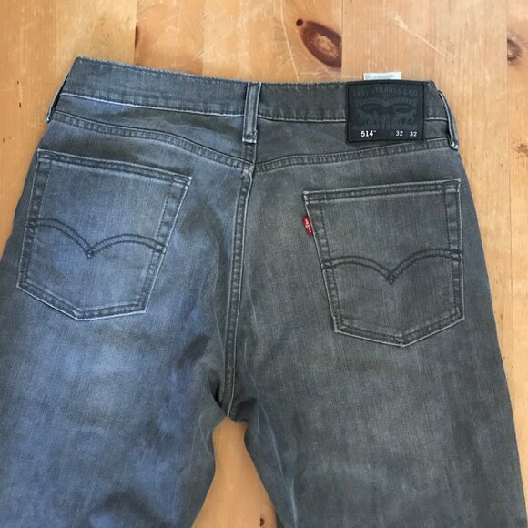Levi’s Grey Straight Fit Jeans – Size 32x30 - Picture 4 of 6